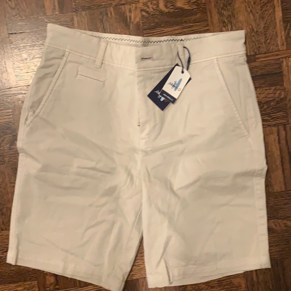 NEVER BEEN WORN Boy size 14 Johnnie o khaki shorts